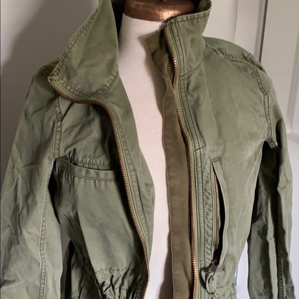 Madewell Fleet Utility Jacket Green Size S EUC - Picture 4 of 8